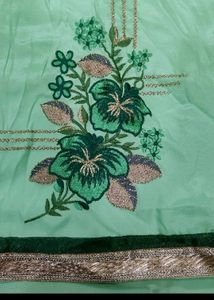 Unstitched Party Wear Suit