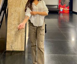 White Button-Down Shirt