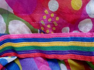 Multicolour Duptta