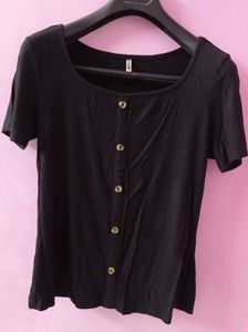 Black Crop Top Women