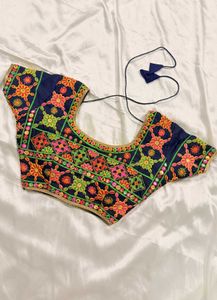 Embroidered Blouse - Gota Mirrorwork