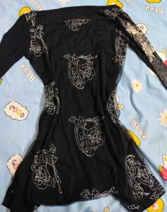 Fitted Gothic Full sleeve Tshirt