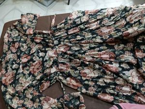 Floral Print Maxi Dress