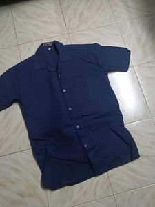 Blue Casual Shirt