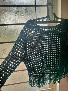 Crochet Fringe Top