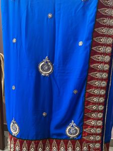 Beautiful Stone Work saree