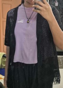 Black Lace Shrug