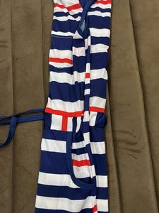 Striped Casual Dress