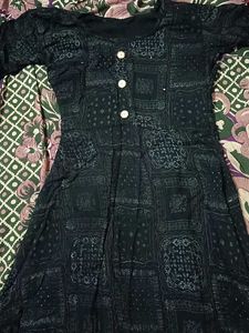 Black Patchwork Top