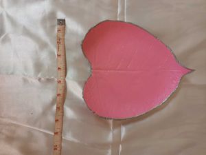 Pink Leaf Trinket Dish