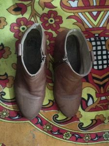 Leather Women Boots
