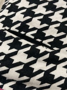 Houndstooth Print cardigan