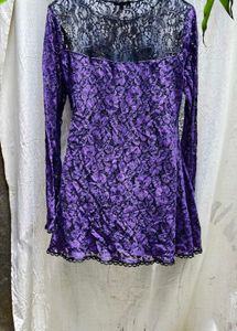 12266. GOTHIC MINI DRESS