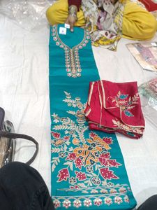 Elegant Unstitched Salwar Suit Material