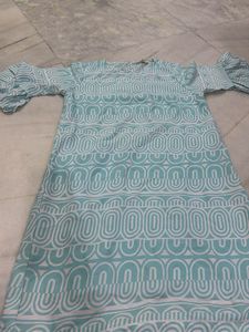 Patterned Shift Dress