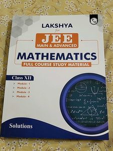 Lakshya JEE Study Material For Mathematics
