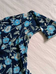 Womens Printed Short Kruti Pure Cotton For Summers