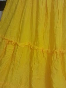 Flared Cotton Gown