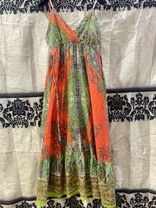 Paisley Y2K Printed Sundress