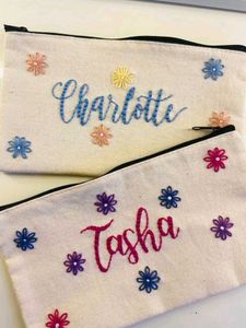 Hand Embroidered Pouch