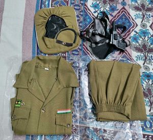 Vintage Khaki Two-Piece Set