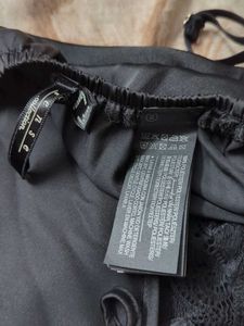 Black Lace Lingerie Slip