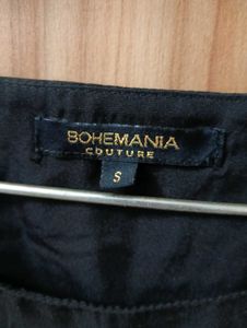 Embroidered Black Blouse