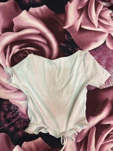Zara Ruched Crop Top