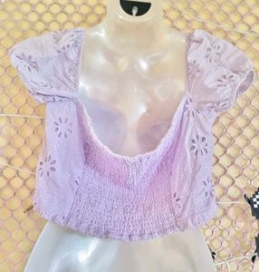 🎁Buy 2 Get 1 Free🎁Floral Lace Crop Top