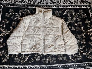 Beige Puffer Jacket