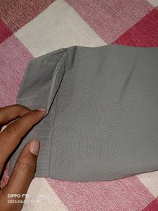 Grey Formal Shirt For Women