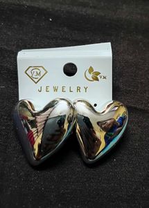 Heart Stud Earrings