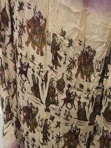 Mauve Purple Printed Dupatta