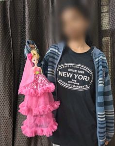 Collectible Pink Gown Doll