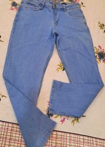 Ice Blue Straight Fit Jeans .BRAND NEW💜