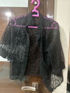 Top And Net Shirt