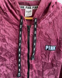 Authentic Victoriaa Secrett Brand Velvet Hoodie