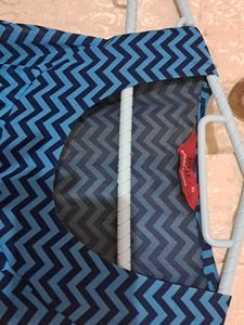 Navy Blue Chevron Top/Dress
