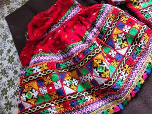 Ethnic Lehenga Choli Set 6 month upper baby