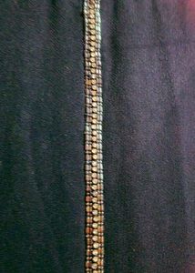 Rhinestone Work On Both Side Burkah And Hijab