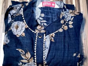 Floral Print Dress Material