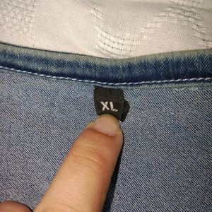 Women Denim Blazer.