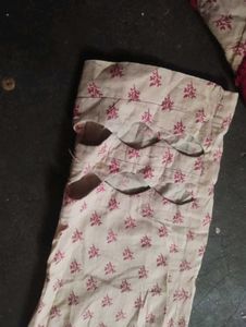 Maroon Kurta suit pent