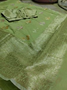 Very Nice Condition Saree With Blouse