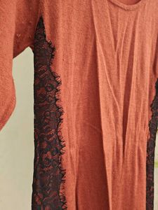 Gorgeous Laced Brown Top