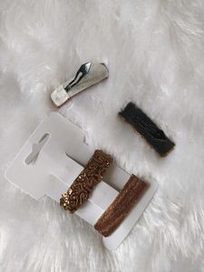 Sparkly Hair Tic Tac Clip Set