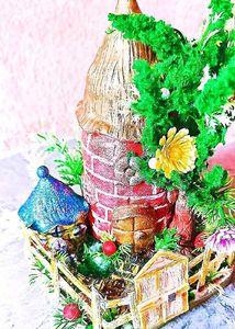 Whimsical Miniature Fairy House