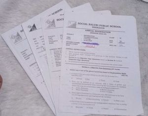 Class 9th Annual Examination Paper
