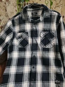 Men Checkered Branded Shirt