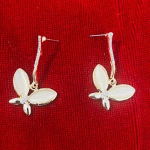 5 pairs Butterfly Dangle Earrings